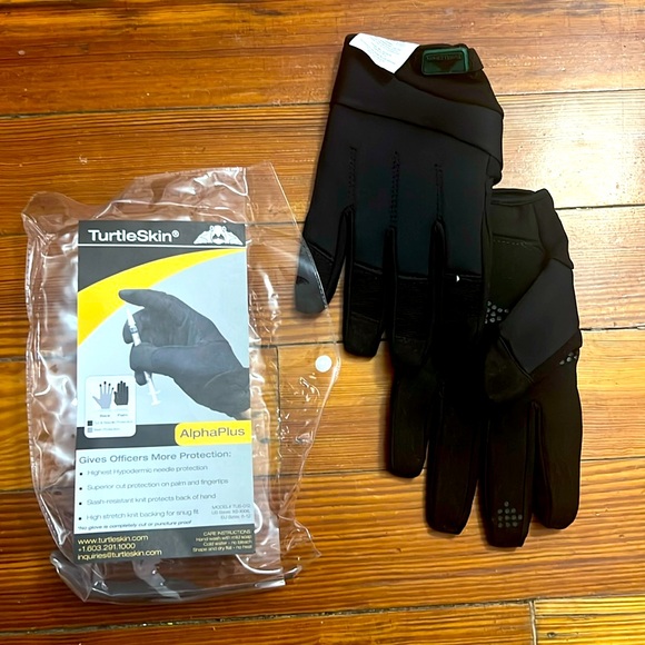 Other - All black, X large turtle skin gloves. Protects when it comes to sharp objects.